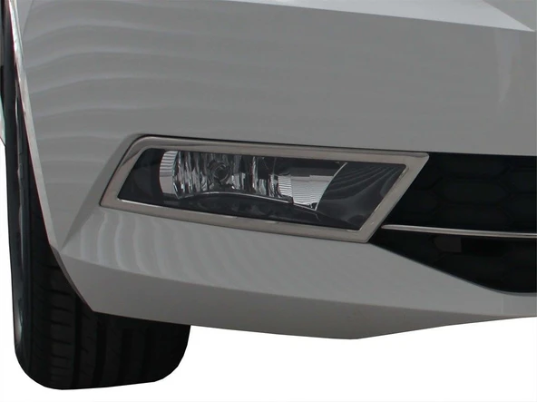 Skoda Super B8 Sis Farı Çerçevesi 2 Prç Krom 2015 ve Sonrası ürün görseli
