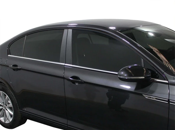 VW Passat B8.5 Cam Çıtası 4 Prç Krom 2019 ve Sonrası - Resim 2