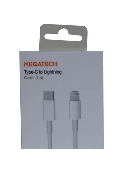 Megatech MT-D3L-T 1mt Usb Type-C to Lightning  Şarj ve Data Kablosu