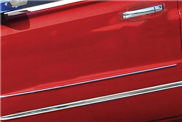 SsangYone Kyron Yan Kapı Çıtası 4 Prç Krom 2006 ve Sonrası - Resim 2