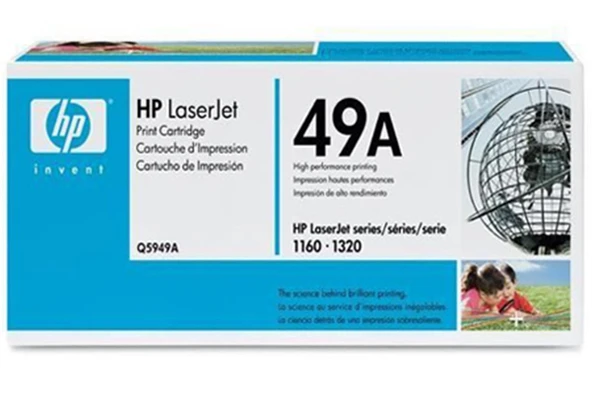 HP 49A Black Siyah 2.500 Sayfa Toner Q5949A - Resim 1