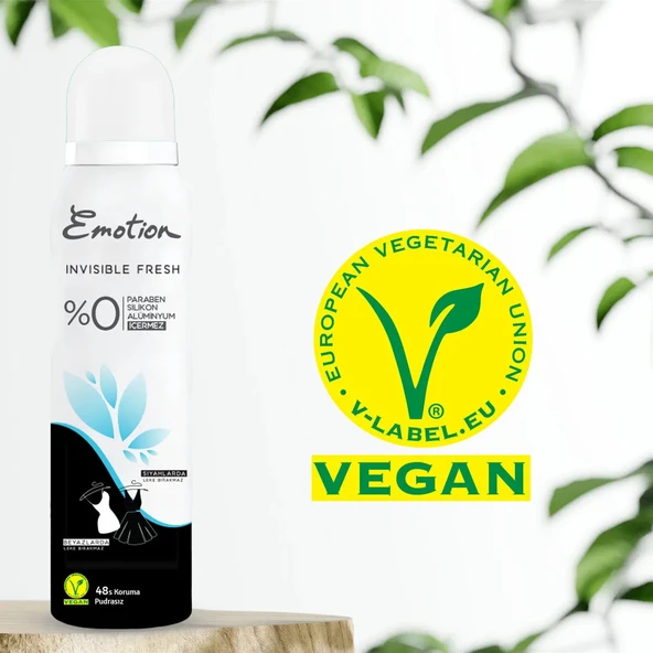 Emotion Invisible Fresh 150 ml Deo Sprey - Resim 3