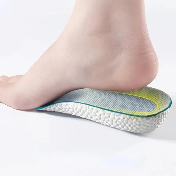 1.5 cm Kadın Gizli Topuk Yükseltici Boy Uzatıcı Ortopedik Tabanlık Köpük Ayakkabı Tabanlığı - 3