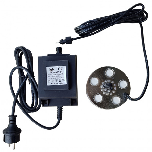 Kuluçka Makinesi Nem Nozülü 3 Göbekli +Adaptöru Dahil ( Ac 36 Volt ) (Faturalı)
