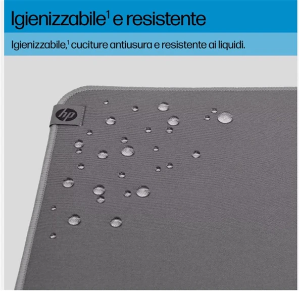 HP 105 8X595AA Temizlenebilir Mouse Pad  Gri Renk - Resim 2