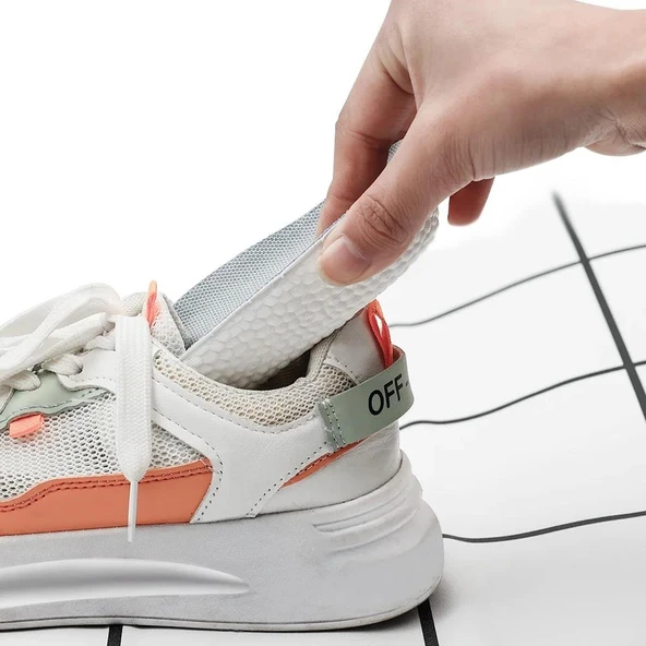 3.5 cm Kadın Gizli Topuk Yükseltici Boy Uzatıcı Ortopedik Tabanlık Köpük Ayakkabı Tabanlığı - Resim 3