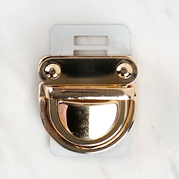 Loren Metal Çanta Kilidi Sarı - 2