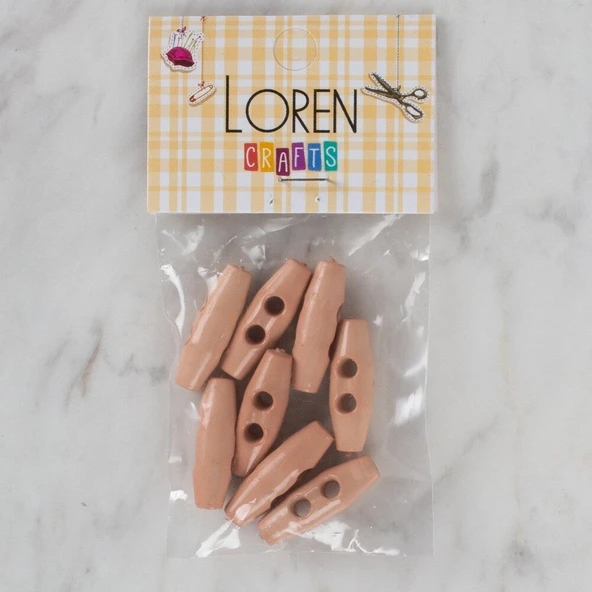 Loren Crafts somon 8 li çoban düğme - 115