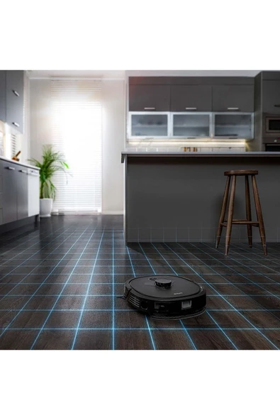 Arzum Ar4304 Robotek X4 Lds Akıllı Robot Süpürge - Siyah - Resim 4