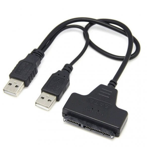 Sata Usb Kablo Çevirici Kutulu 2.5 inch Hdd Harddisk Dönüştürücü - 1