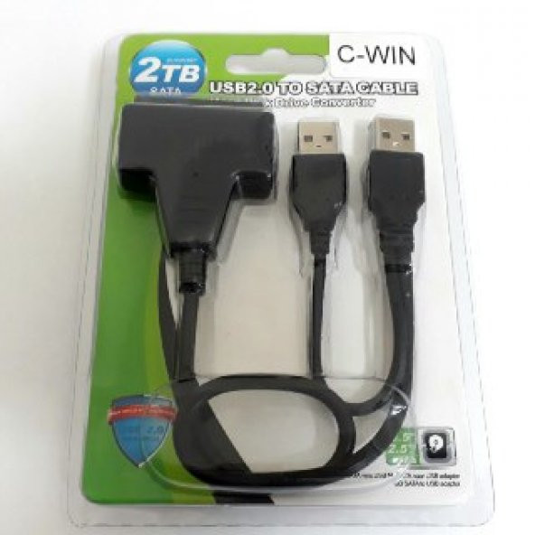 Sata Usb Kablo Çevirici Kutulu 2.5 inch Hdd Harddisk Dönüştürücü - 3