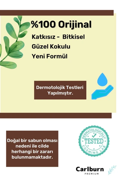 100% Doğal Güzel Kokulu El Yüz Saç Vücut Cilt Onaran Kolajen Etkili Afrika Bitkisel Sabun 1 Adet - 2