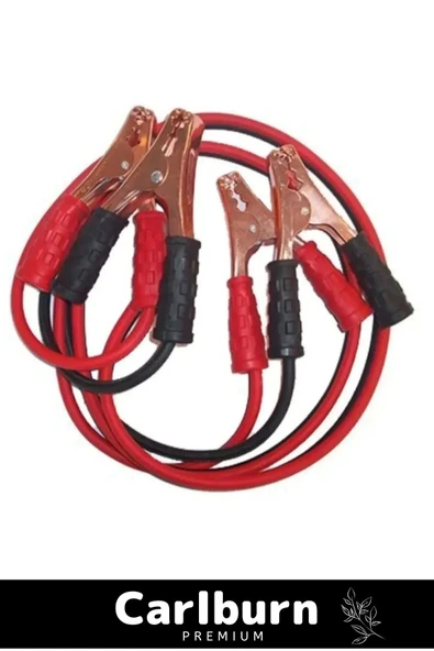 Çantalı 1200 Amper Oto %100 Bakır 0.50mm Kalın Kablo Güçlü Hızlı Şarj Akü Takviye Aktarım Kablosu - 3