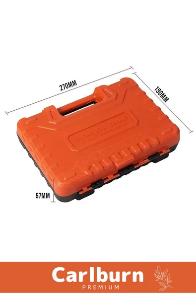 Özel Üretim Titanyum 1/4 Cırcırlı 53 Parça Lokma Tork Kombinasyon Anahtar Takımı Bits Uç Seti - 4