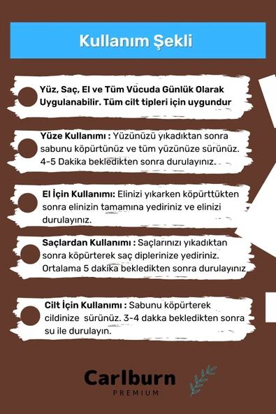 100% Doğal Güzel Kokulu El Yüz Saç Vücut Cilt Onaran Kolajen Etkili Afrika Bitkisel Sabun 5 Adet - 3