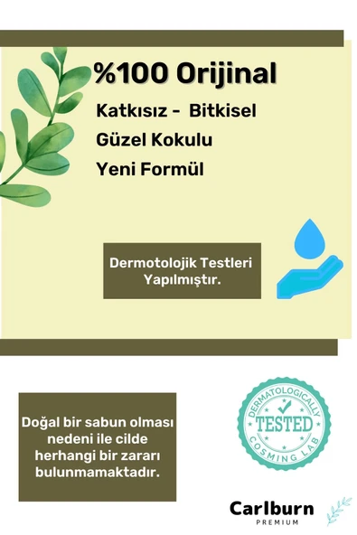 100% Doğal Güzel Kokulu El Yüz Saç Vücut Cilt Onaran Kolajen Etkili Isırgan Bitkisel Sabun 1 Adet - Resim 5