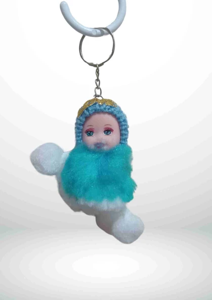 Anahtarlık Bebek Modeli Peluş - Şirin Tasarım - 3