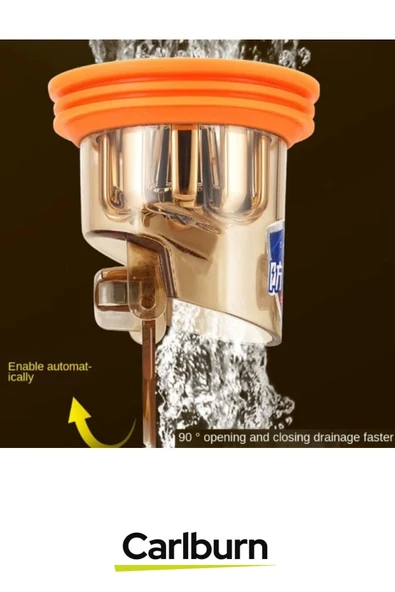 Premium Mutfak Banyo Standart DN40-DN50 Borularıyla Uyumlu Koku Geri Akış Önleyici Gider Aparatı - 4