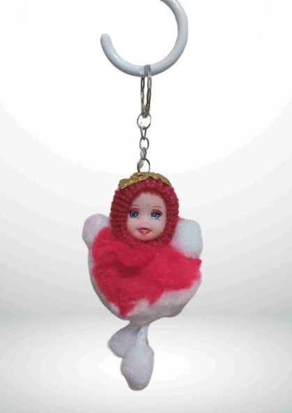 Anahtarlık Bebek Modeli Peluş - Şirin Tasarım - 2