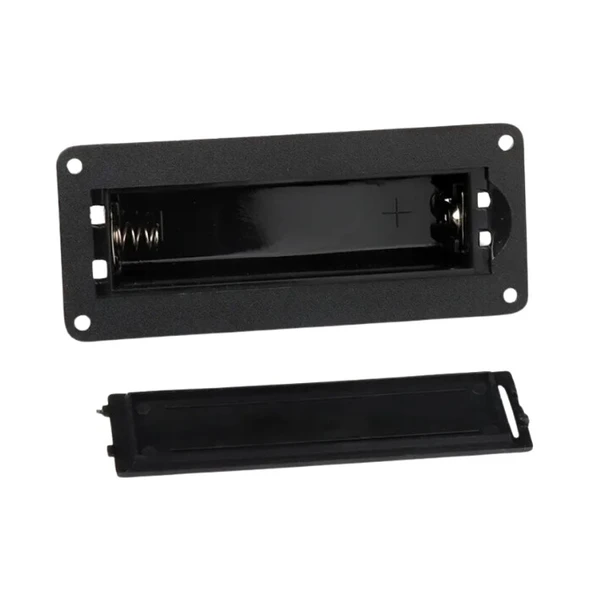 18650 Tekli Pano Tipi Kapaklı Pil Yuvası ürün görseli 1