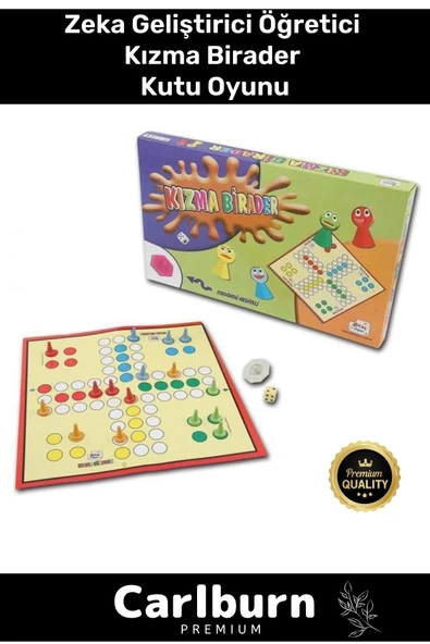 Premium Eğitici Zeka Geliştirici Öğretici Eğlence Aile Parti Kızma Birader Kutu Oyunu