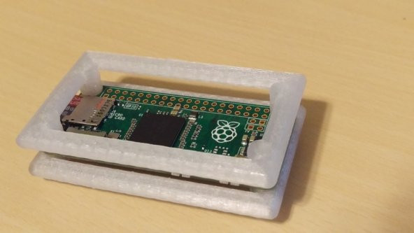 Raspberry Pi Zero Tampon  Organik Plastikten Dekoratif Aparat