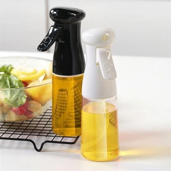 BUFFER®  Çok Amaçlı Cam Şişe Püskürtmeli Dağıtıcı Yağdanlık Limonluk Sirke Sosluk Spreyi Siyah - 3