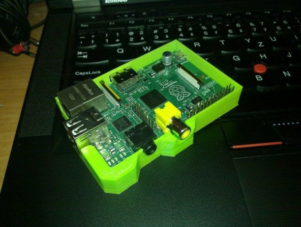 Raspberry Pi Pc Kutu Kılıf  Tutucu Askısı Standı Aparatı - 2