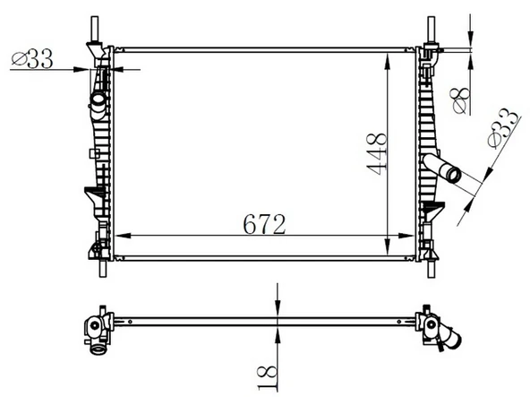 MOTOR SU RADYATORU TRANSIT V347 2.2TDCI 2.4TDCI 06 14 - 1