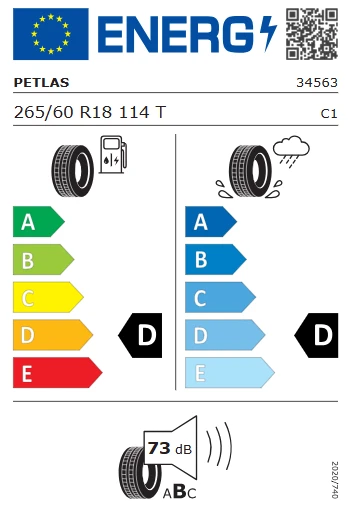 Petlas 265/60 R18 114T Reinf. (M+S) Explero A/T PT421 Yaz Lastiği 2025 Üretim - 3