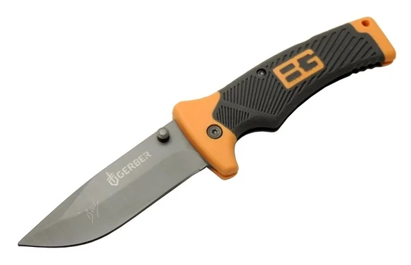 Gerber Bear Grylls 113 Turuncu Kamp Çakı 21cm - Manuel