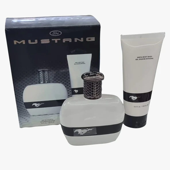 Ford Mustang for men eau de toılett  vaporısateur sprey 100 ml. e + Haır & Body Wash 150 ml. e ürün görseli