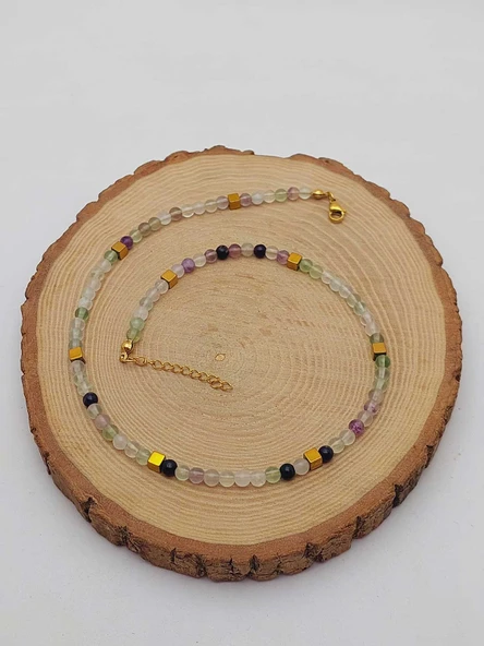 Epic Dream Serisi Florit Taşı 4mm Kolye (45214) - Resim 4