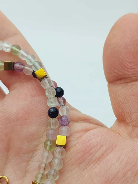 Epic Dream Serisi Florit Taşı 4mm Kolye (45214) - Resim 8