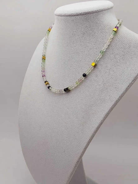 Epic Dream Serisi Florit Taşı 4mm Kolye (45214) - Resim 9