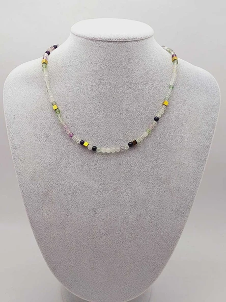 Epic Dream Serisi Florit Taşı 4mm Kolye (45214) - Resim 5