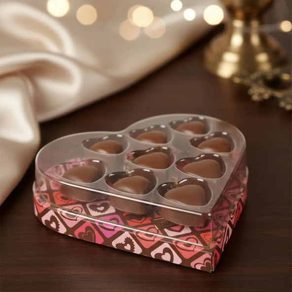 Kalp Hediye Çikolata - Resim 2