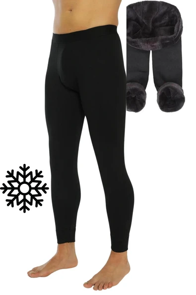 3 Adet Erkek Siyah Thermal Polarlı Içlik Termal - 3