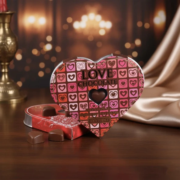 Kalp Hediye Çikolata ürün görseli 1