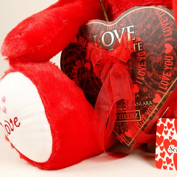 Gül ve Kalp Ayıcık Seti - 3