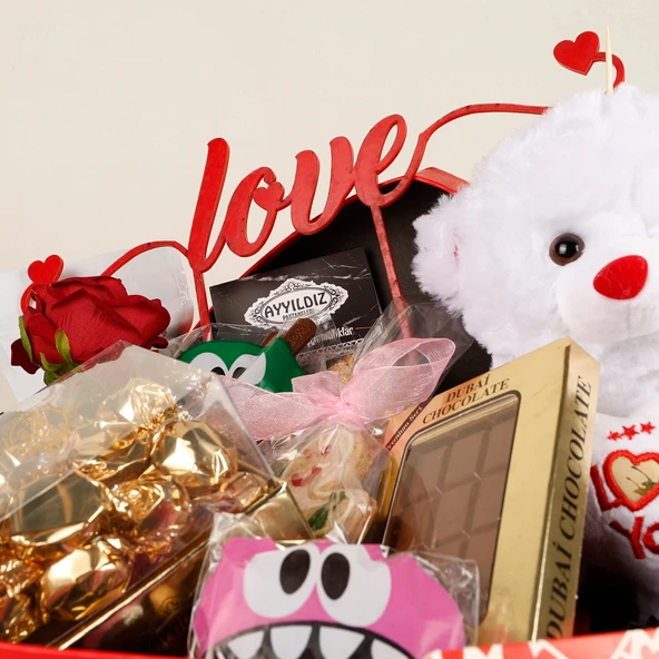 Ayyıldız Kalpli Hediye Sepeti - 2