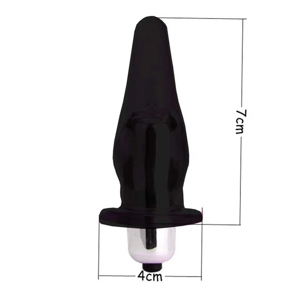 Backpart Titreşimli Anal Plug - 4