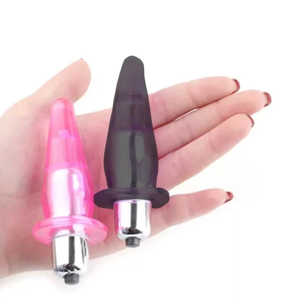 Backpart Titreşimli Anal Plug - 3