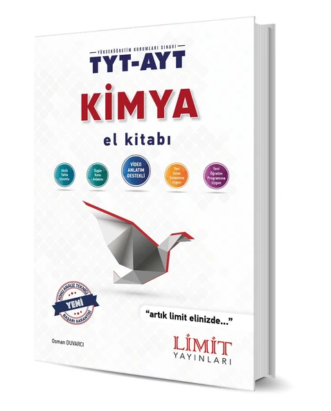 Limit Yayınları Tyt Ayt Kimya El Kitabı