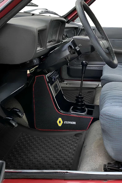 Renault 12 Toros Torpido Koruma Kaplama Halısı Örtüsü Torpido Vites Orta Konsol Yan Kaplama Halısı - 4