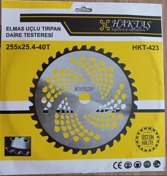 TIRPAN TESTERE , ELMAS UÇLU