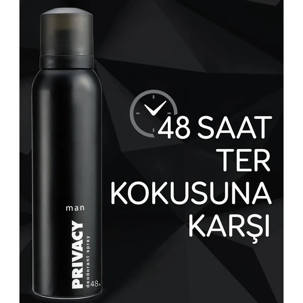 Prıvacy Erkek Deodorant 150 Ml - Resim 3
