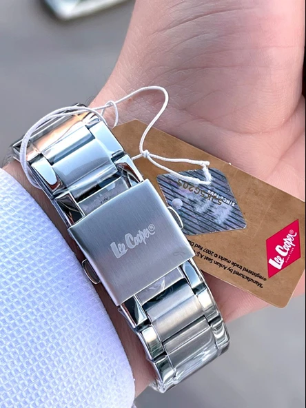 Lee Cooper Çelik Kordon İç Fonksiyonları Aktif 5 Atm Suya Dayanıklı Erkek Kol Saati ELC8042.370 - Resim 5