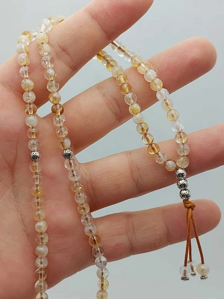 Sitrin Taşı 99luk Tesbih 4mm (36725) - Resim 2