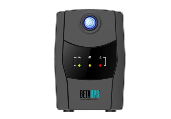 BetaUps 650VA Line İnteractive Ups Kesintisiz Güç Kaynağı (5/15 Dak-12V/7AH*1) - 6
